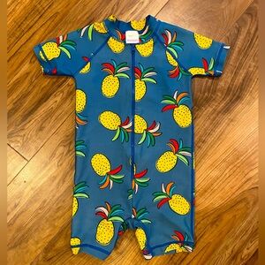 Hanna Andersson rashguard body suit 2T